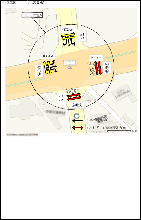 道路使用許可申請添付資料４